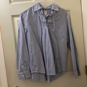 Gap long sleeve striped shirt